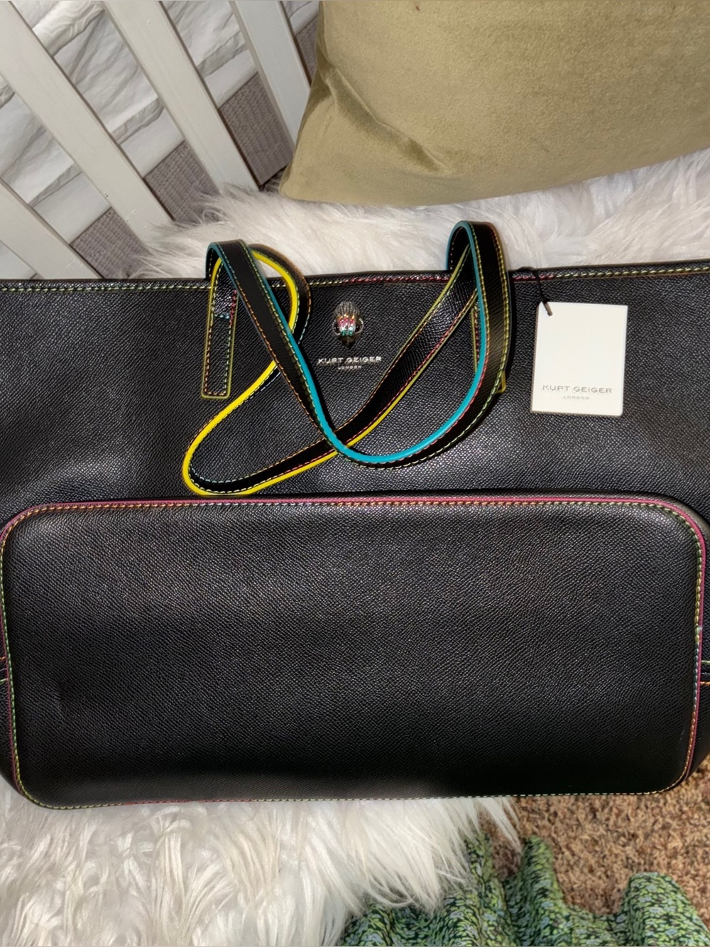 NWT Kurt Geiger London Richmond Shopper tote - Picture 8 of 10